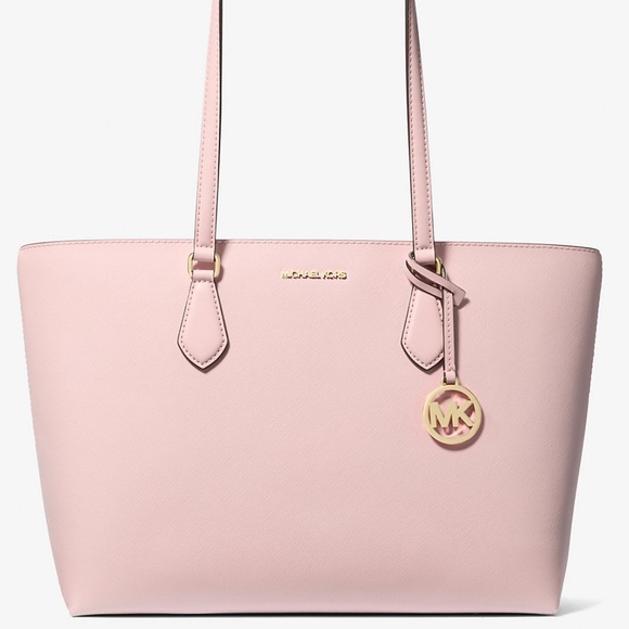 Michael Kors Handbags - Michael Kors Sheila Large Tote Bag Powder Blush